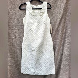 NWT Evan Picone Paris Chic Ivory dress size 4